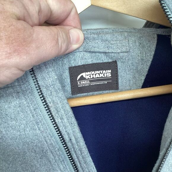 Ladies Mountain Khakis Walker Hooded Jacket XS gray - Picture 3 of 9
